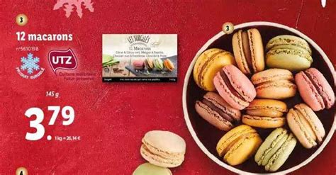 Promo 12 Macarons Les Surgelés chez Lidl iCatalogue fr