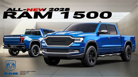 All New 2025 Ram 1500 Revealed Redesign Digimods Design Youtube