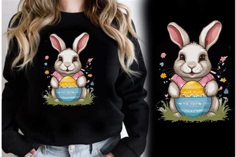 Easter Rabbit Bunny T Shirt Design Graphic By T Shirt Design Store