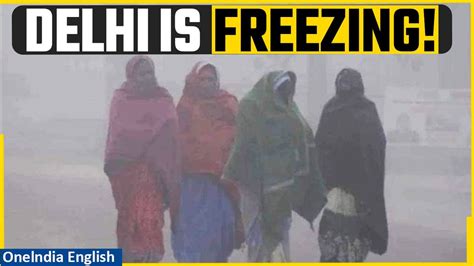 Delhi Cold Wave Imd Issues Yellow Alert Dense One News Page Video