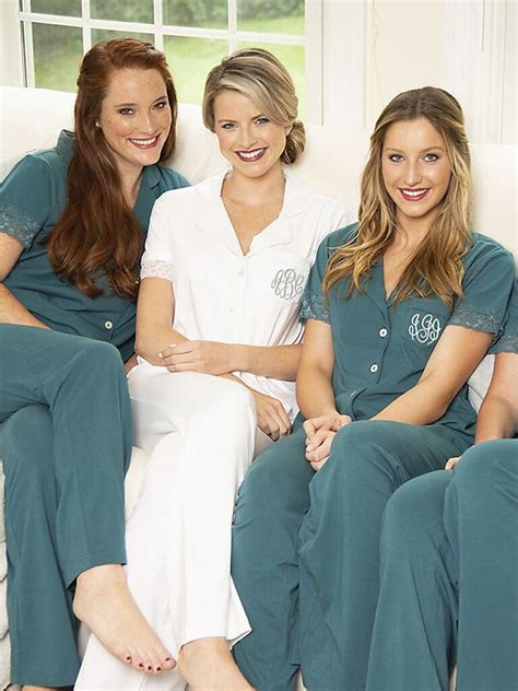 Bridesmaid Pajama Sets 18 Adorable Comfy Bridesmaid PJs