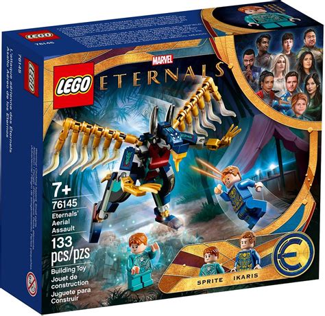 Better Look At LEGO Marvel Eternals Sets - BricksFanz