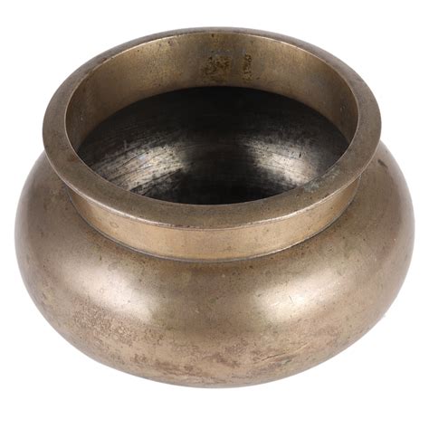 Traditional Brass Pot Cooking Utensil