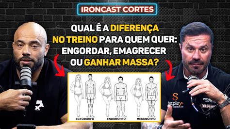 EXISTE UM TREINO IDEAL PARA CADA BIOTIPO DE PESSOA IRONCAST CORTES