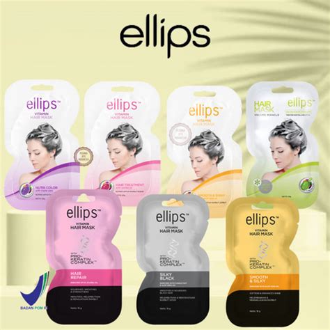 Jual Ellips Vitamin Hair Mask With Pro Keratin Complex 18g Sachet