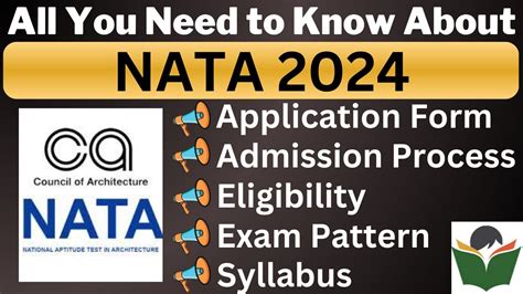 NATA 2024 Complete Details Application Form Dates Eligibility