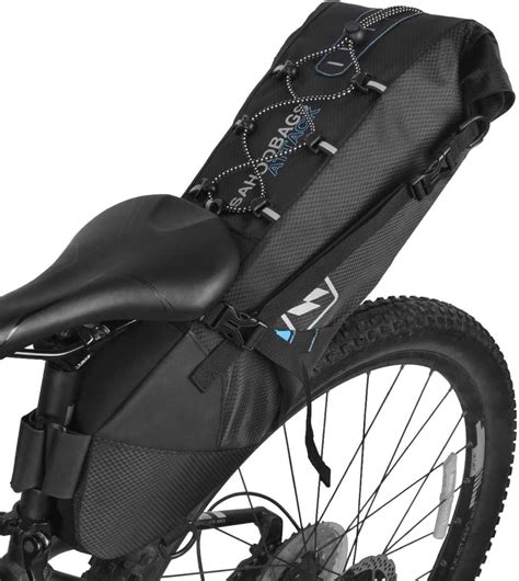 Bikepacking Bolsas grandes para sillín de bicicleta totalmente