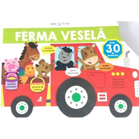 Bebe Invata Ferma Vesela Carte Cu Ferestruici Colectiv Redactional