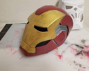 Iron Man Mark Helmet A Letter Size Pdf Template Ready Etsy