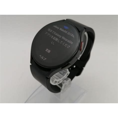 【中古】samsung Galaxy Watch5 44mm Ltebluetoothモデル Sm R915fzaakdi グラファイト