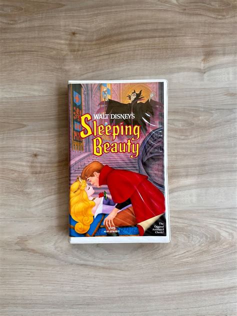 Sleeping Beauty VHS Tape Vintage 1986 Disney Black Diamond Edition Clamshell Case Collectors - Etsy