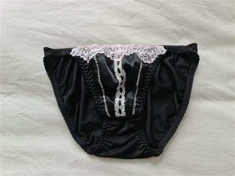 Silky Satin String Bikini Panties From Japan Size Aus Uk Etsy