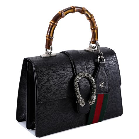 Túi Nữ Gucci Dionysus Bamboo Handle Bag Black 448075 CAOHN 1065 LUXITY