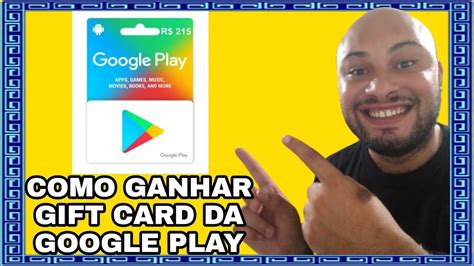 COMO GANHAR GIFT CARD DA GOOGLE PLAY 2022 NOVO APLICATIVO YouTube