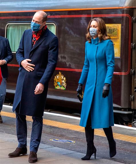 William and Kate's Royal Train Tour: They've Set off on the Royal Train