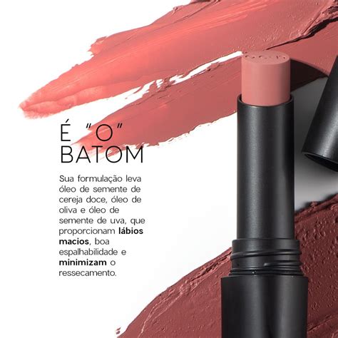 Kit Batom Nude Blush Cremoso Océane Edition 2 Produtos ÙNICO