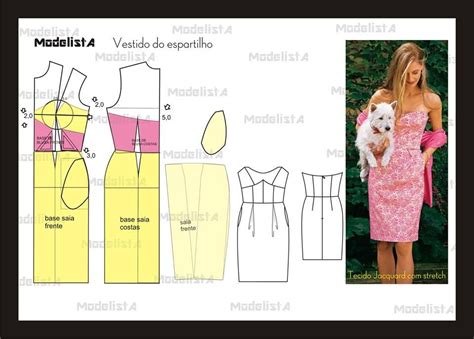 Modelos Y Patrones Modelagem Moda Patrones Costura