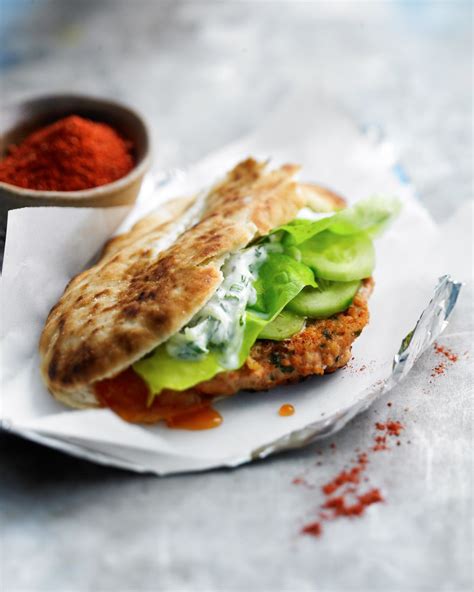 Spicy Chicken Flatbread Sandwich Recipe Eat Smarter Usa