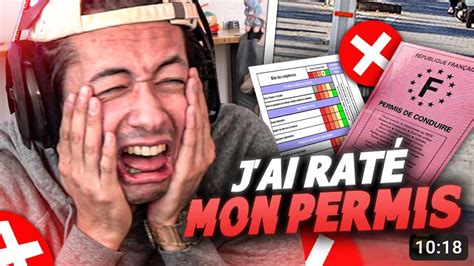 COMMENT J AI RATÉ MON PERMIS 2600 YouTube