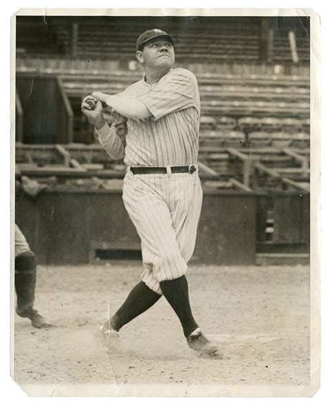 Classic Babe Ruth Photograph