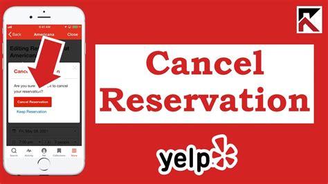 How To Cancel Reservations On Yelp App YouTube