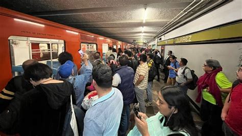 Qu Pas Hoy En La L Nea Del Metro Cdmx Reportan Lento Avance De