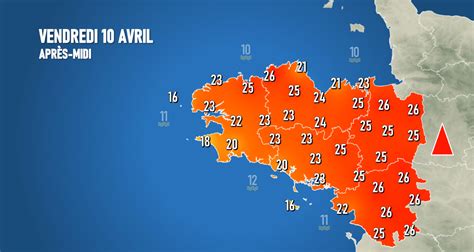 Les Températures Attendues Sur La Région Jeudi Et Vendredi Actualités