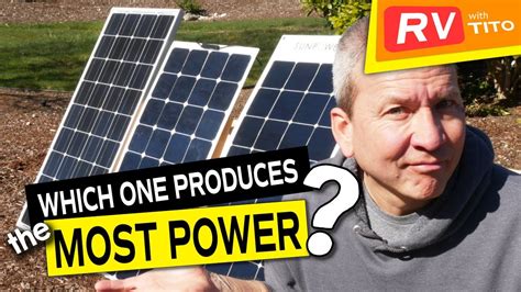 110 Watt SUNPOWER Flexible Solar Panel Vs HQST And RENOGY Testing And