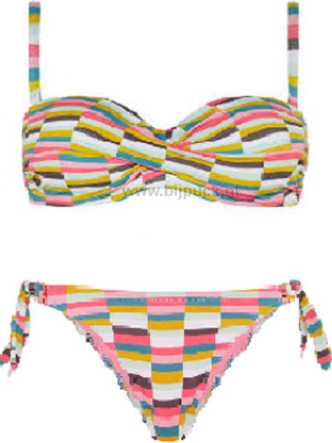 Cyell Graphic Top Bikini Foam Wired Maat E Bol