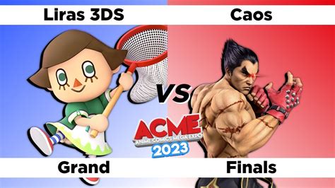 ACME 2023 GRAND FINALS Liras 3DS Villager Kirby Vs Caos Kazuya