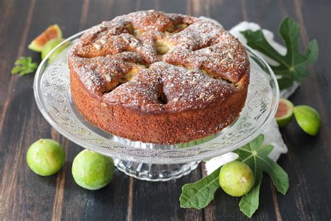 Torta Di Fichi Freschi E Frullati Senza Burro Papilla Monella