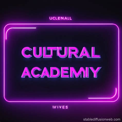 Cultural Academy Logo | Stable Diffusion Online