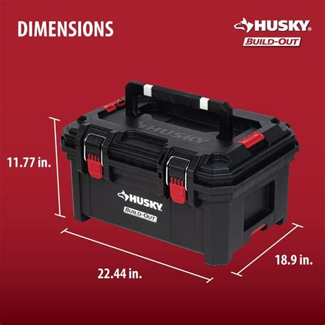 Husky Build Out 22 In Modular Tool Storage Large Tool Box Ebay