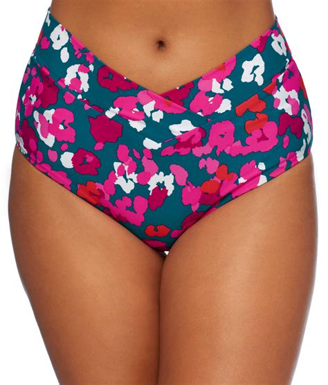 Birdsong Online Midnight Poppy Retro Full Bikini Bottom Incredible