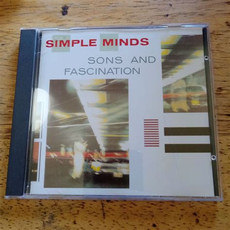 SIMPLE MINDS SONS AND FASCINATION CD ORIGINAL 1985 W GERMANY VIRGIN