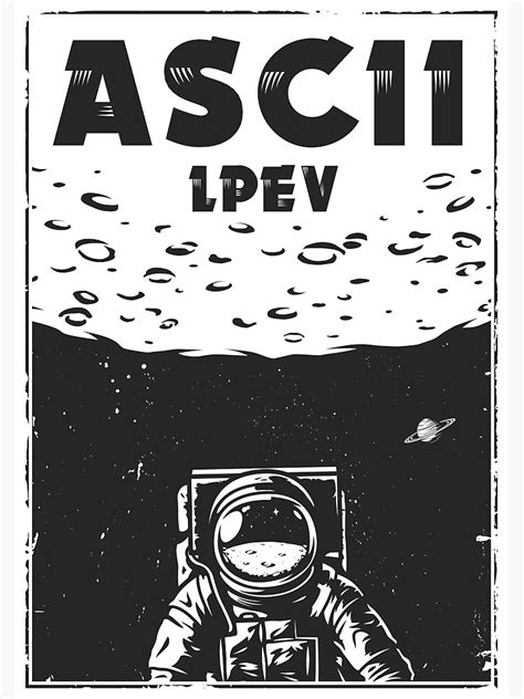 "Space ASCII" Poster for Sale by OlimLatrac | Redbubble