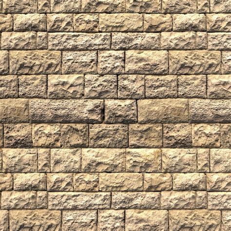 Premium Photo | Stone blocks seamless background, sandstone pavement ...