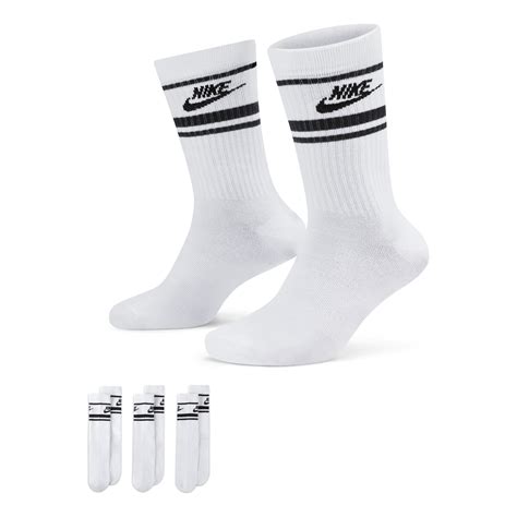 Nike Sportswear Everyday Essential Tennissocken 3er Pack Weiß Schwarz Online Kaufen Tennis