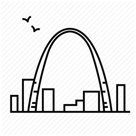 gateway arch drawing  getdrawings