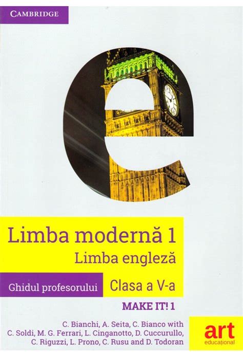 Make It Limba Engleza Limba Moderna Clasa Ghidul