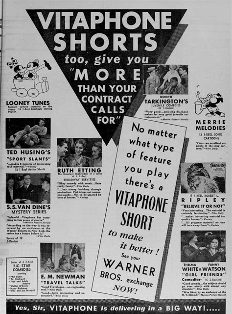 VITAPHONE FOLLIES OF 1931: Vitaphone was the pioneering sound-on-disc system introduced by ...