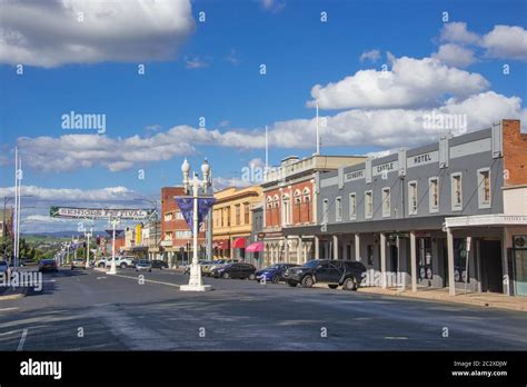 William Street Bathurst NSW Australia Stock Photo - Alamy