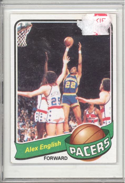 1979 80 Topps 31 Alex English Rookie RC Indiana Pacers EBay