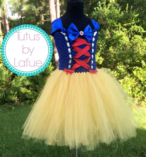 Disney Princess Snow White Inspired Tutu Dress Costume Tutu Dress Costumes Disney Princess