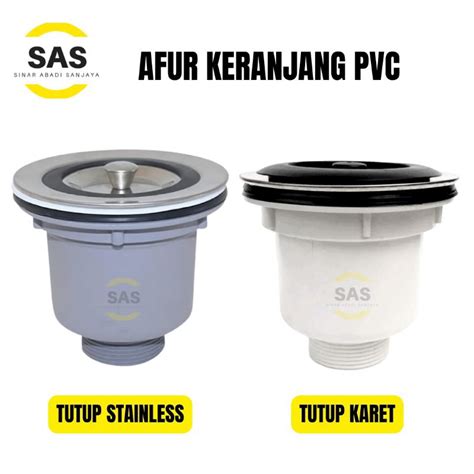 Jual SAS Afur Keranjang PVC Saringan Bak Cuci Piring Wastafel Sink