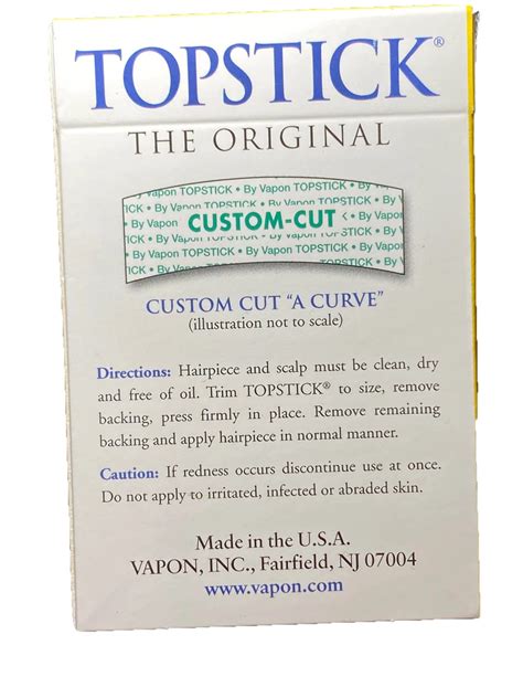 Vapon Topstick Clear Double Sided Hairpiece Men S Grooming Hair Tape