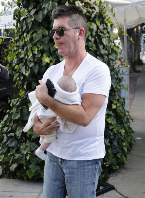 Simon Cowell Takes Son Eric To Lunch At The Ivy Celeb Baby Laundry