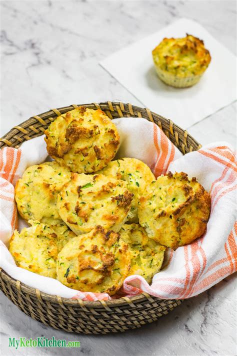 How To Make Low Carb Cheddar Cheese And Zucchini Muffins Really Easy