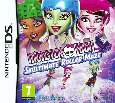 Covers Box Art Monster High Skultimate Roller Maze Ds Dsi Of