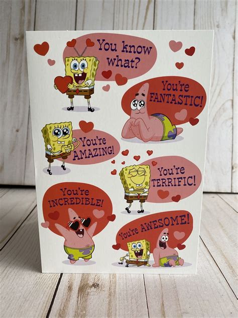 Patrick Star Birthday Card